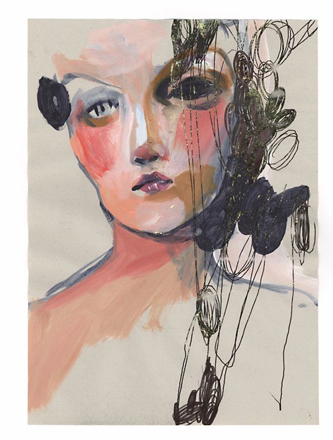 100 girls on cheap paper