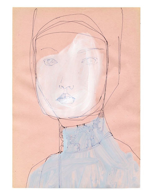 100 girls on cheap paper